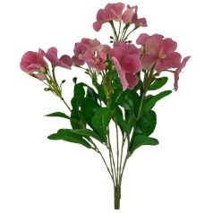 Nebáncsvirág csokor B - Mályva - 44 cm 