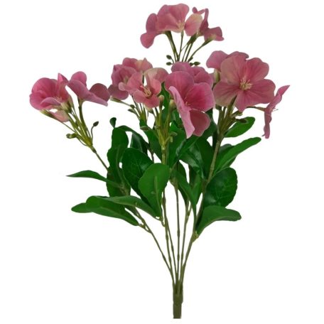 Nebáncsvirág csokor B - Mályva - 44 cm 