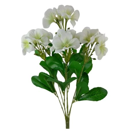 Nebáncsvirág csokor B - Fehér - 44 cm