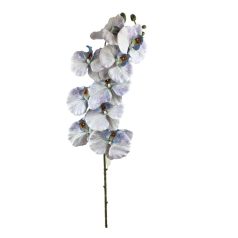 Orchidea ág - Phalenopsis - 9 fejes - Lila - 100 cm 