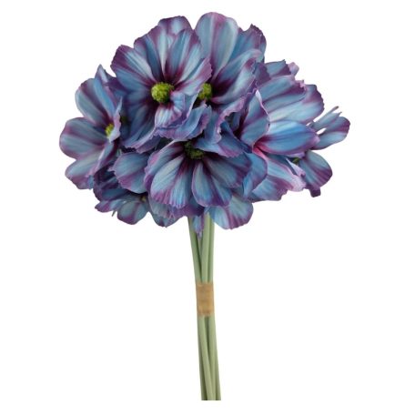 Pillangóvirág köteg - Kék-bordó - 35 cm - 8 szál/köteg 