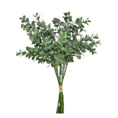 Vegyes dekor műzöld csokor 2 - Zöld - 42 cm
