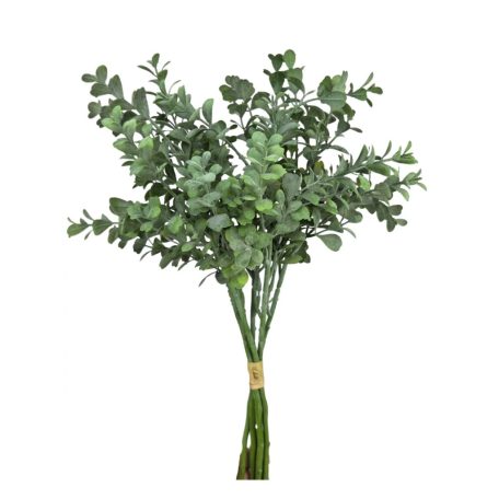 Vegyes dekor műzöld csokor 2 - Zöld - 42 cm