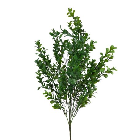 Hosszúkás műzöld csokor 12 - Sötétzöld - 62 cm