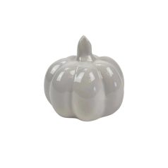 Kerámia tök - Fehér - 8 cm 