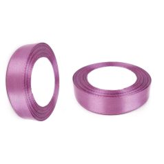 Szatén szalag - Mályva - 2 cm - 22,8 méter