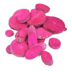  Fa szelet mix - Pink -  0,28 kg/csomag