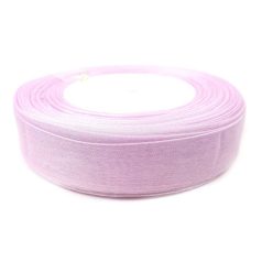 20 mm-es organza szalag - Halvány lila