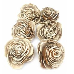 Shola Beauty Rose Skin - 8 cm-es virágok - 6 db/csomag 