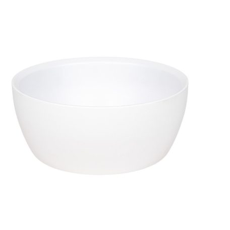 Mina kerámia tál - Matt fehér - 23 cm