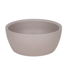 Mina Struktur kerámia tál - Homokszín - 23 cm