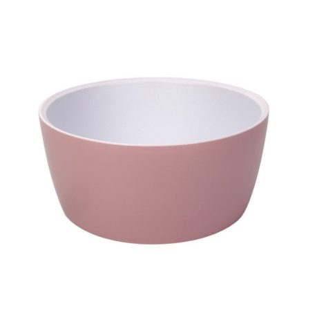 Trio kerámia tál - Matt rózsaszín - 28 cm