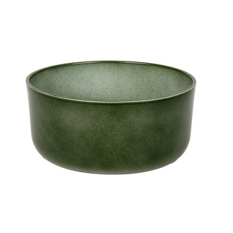 Amos kerámia tál - Fenyőzöld - 18 cm, 21 cm