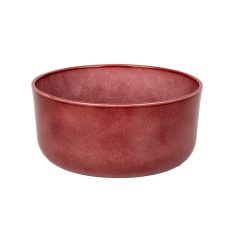 Amos kerámia tál - Bordó - 21 cm