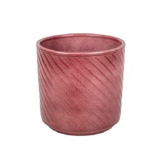   Elsie hengerkaspó - Fényes bordó - 12 cm, 13 cm, 14 cm, 16 cm