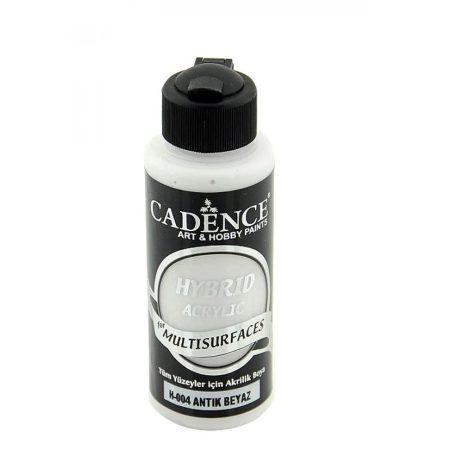 Cadence Hybrid akrilfesték - antik fehér - 120ml - H-004