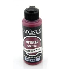 Cadence Hybrid akrilfesték - meggy - 120ml - H-056