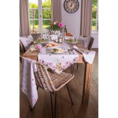 Clayre & Eef - Rabbit Flowers - Kötény - 70x85 cm