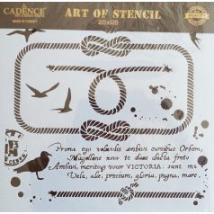 Cadence stencil - 25x25 cm - HDM-62