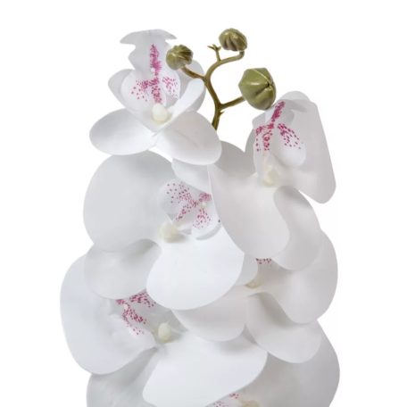 Orchidea szálas gumi - Fehér - 75 cm