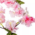 Barackvirágos girland - Pink - 180 cm 