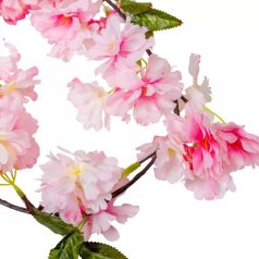 Barackvirágos girland - Pink - 180 cm 