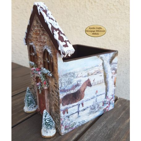 Cadence MDF Fiók házpanellel 25x16x15 cm - HKT-05