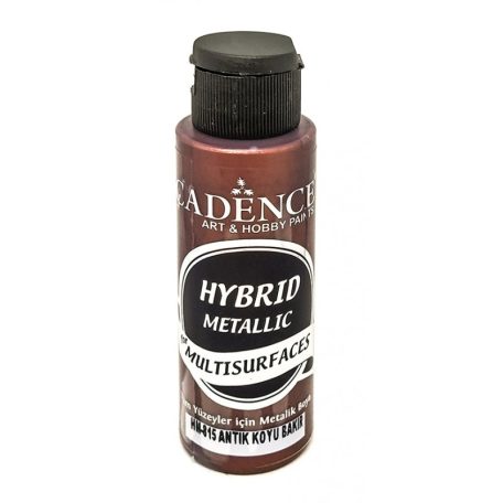 Cadence Hybrid metál akrilfesték -  Antik réz - 70 ml - HM-815