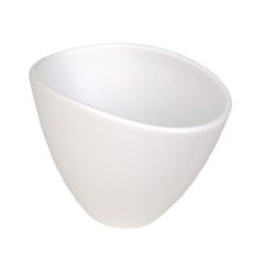 Ovum kerámia kaspó matt fehér - 20 cm, 26 cm