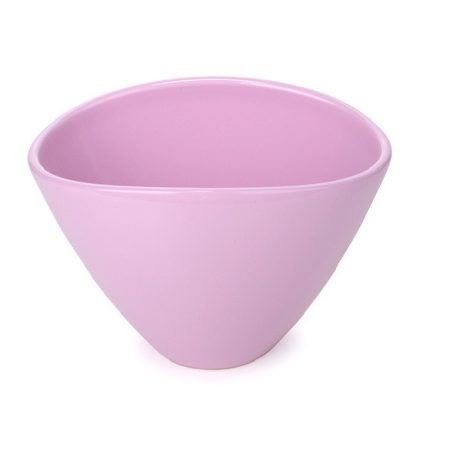 Ovum kerámia kaspó - Pasztellrózsaszín - 20 cm 