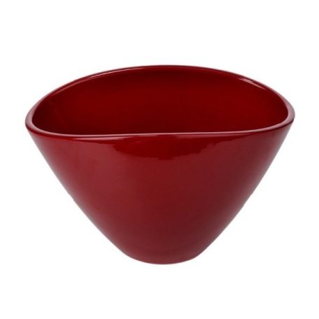 Ovum kerámia kaspó - Bordó - 20 cm, 26 cm