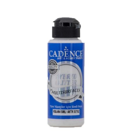 Cadence Hybrid glitter festék - 120 ml - Antique White - HSG-004