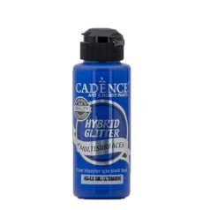   Cadence Hybrid glitter festék - 120 ml - Ultramarine - HSG-038