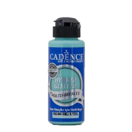Cadence Hybrid glitter festék - 120 ml - Mint Green - HSG-044