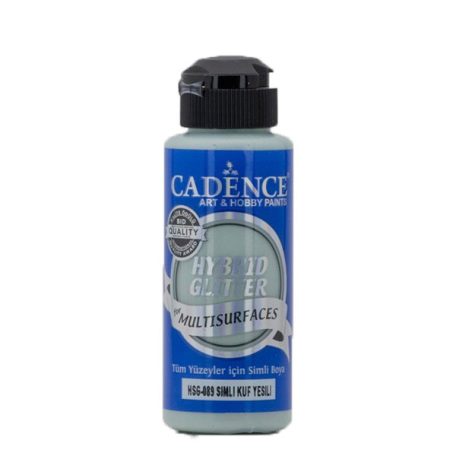 Cadence Hybrid glitter festék - 120 ml - Mold Green - HSG-089