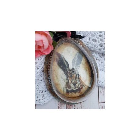 Nyuszifejes rizspapír - A4 - 21x29,7cm - ITD-R1570