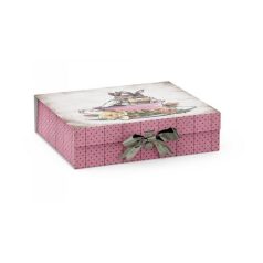 Nyuszis rózsaszín rizspapír - 21x29,7cm