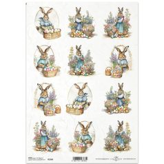 ITD rizspapír - A4 - Húsvét - 21x29,7cm - ITD-R2368