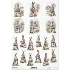 ITD rizspapír - A4 - Húsvét - 21x29,7cm - ITD-R2369