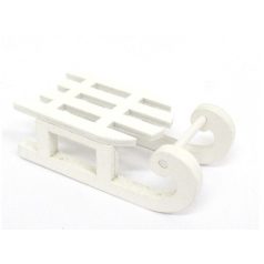  Fa szánkó*2 - Szürke  - 2db/csomag - 6x2,8cm+akasztó