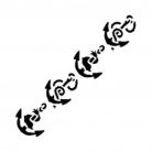 Cadence stencil - 6x20 cm - K-08