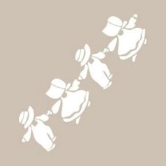 Cadence stencil - 6x20 cm - K-146