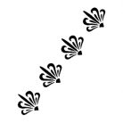 Cadence stencil - 6x20 cm - K-149