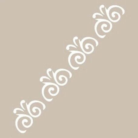 Cadence stencil - 6x20 cm - K-160