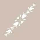 Cadence stencil - 6x20 cm - K-27