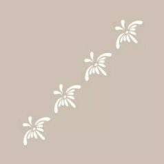 Cadence stencil - 6x20 cm - K-51