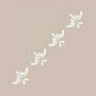 Cadence stencil - 6x20 cm - K-51