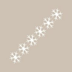 Cadence stencil - 6x20 cm - K-57