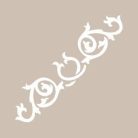 Cadence stencil - 6x20 cm - K-62