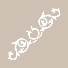 Cadence stencil - 6x20 cm - K-62